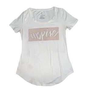 Juicy Couture White Inspire T-Shirt - Size XS